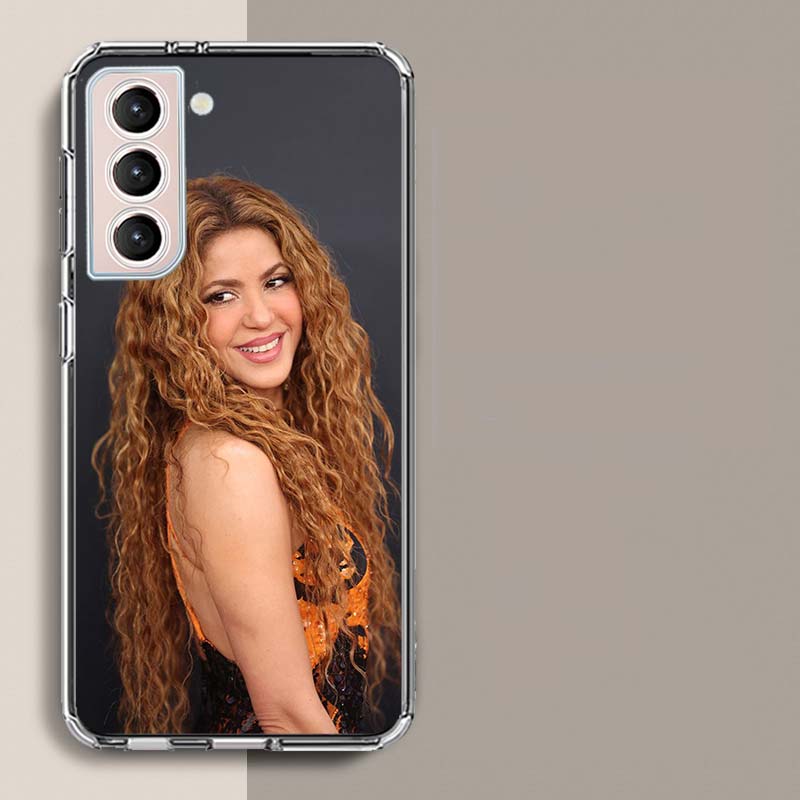 Чехол для телефона S-Shakira Singer для Samsung Galaxy S25 Edge S24 S23 FE S21 S20 S10 Plus S22 S26 Ultra Чехол Прозрачные Чехлы TPU Capa She