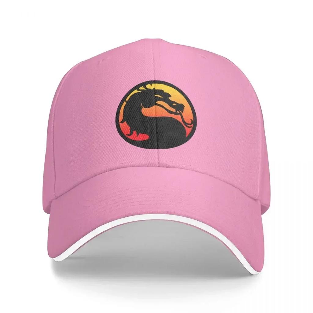 MortalKombatLogo Baseball Cap Adult Fashion Sun Caps Hat Adjustable Polyester Fishing Hat Summer Caps