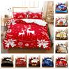 Merry Christmas Bedding Set, New Year Bedroom Decoration, 3D Printed Duvet Covers, Pillowcases, 2/3pcs, New Year Gifts
