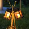 4000LM Solar Pendant Light Decoration Light Mason Jar Lights Solar Lanterns Solar Garden LED Garden Camping Lights Decorative Lights