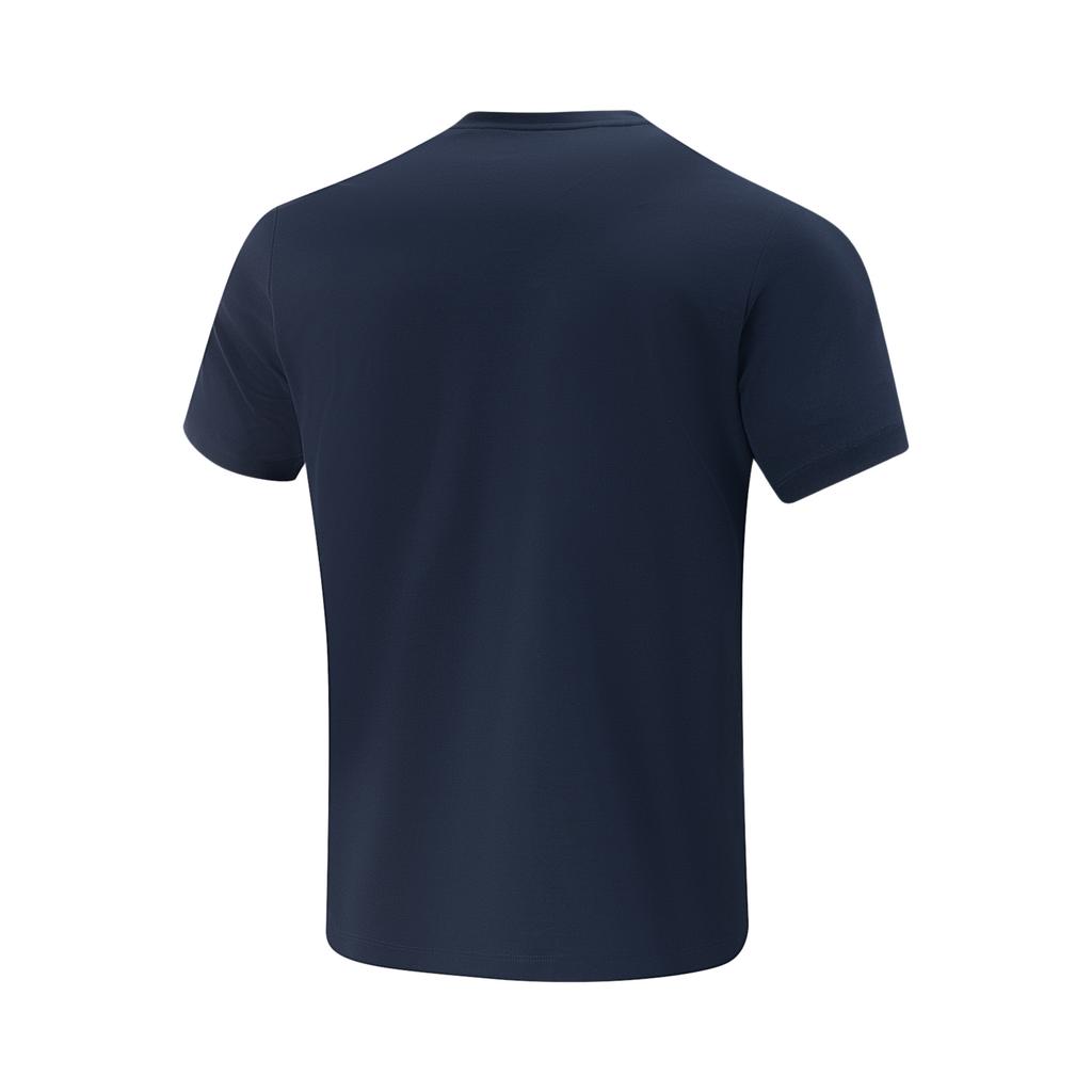 Li Ning Fitness Series T Shirt Men's Midnight Voyage Blue ATSV399-10