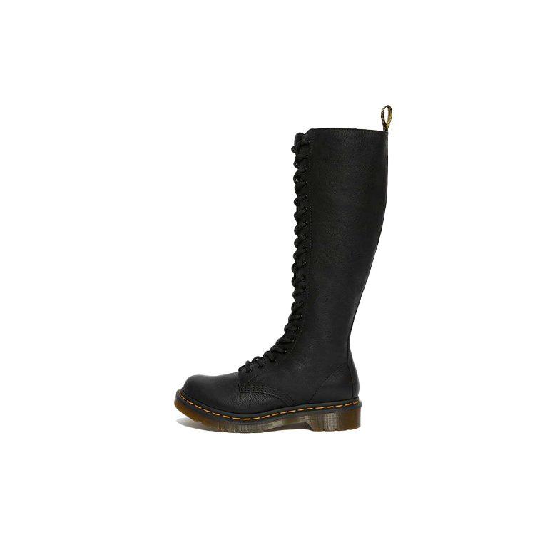Доктор. Ботинки Dr. Martens Virginia 1B60 на шнуровке 'Черные' Женские 23889001