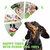 Interactive Seek Plush Dog Toys Watermelon and Orange Shape Dog Pet Toys  Small Medium Dogs