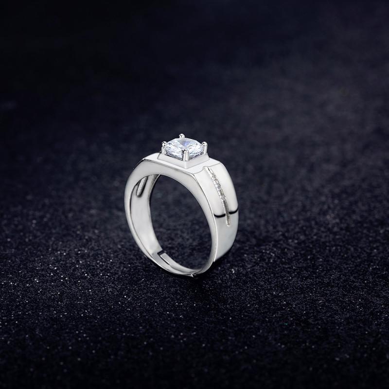 Sace Gems Роскошный медный сплав циркон обручальное кольцо мужчины ювелирные изделия подарок