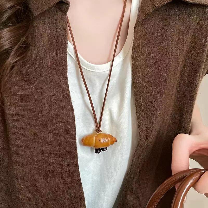 Творческий брелок для ключей в виде хлеба с щелочной водой, симпатичное улыбающееся лицо, плетеная веревка, брелок для рюкзака, украшения, аксессуары, подарки