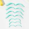 BLACKWINGS 7 Pairs Eyelash Perm Silicone Pads Blue, Curling Pads for Lash Lift,   with Size Guide Chart, Hypoallergenic Reusable Accessories