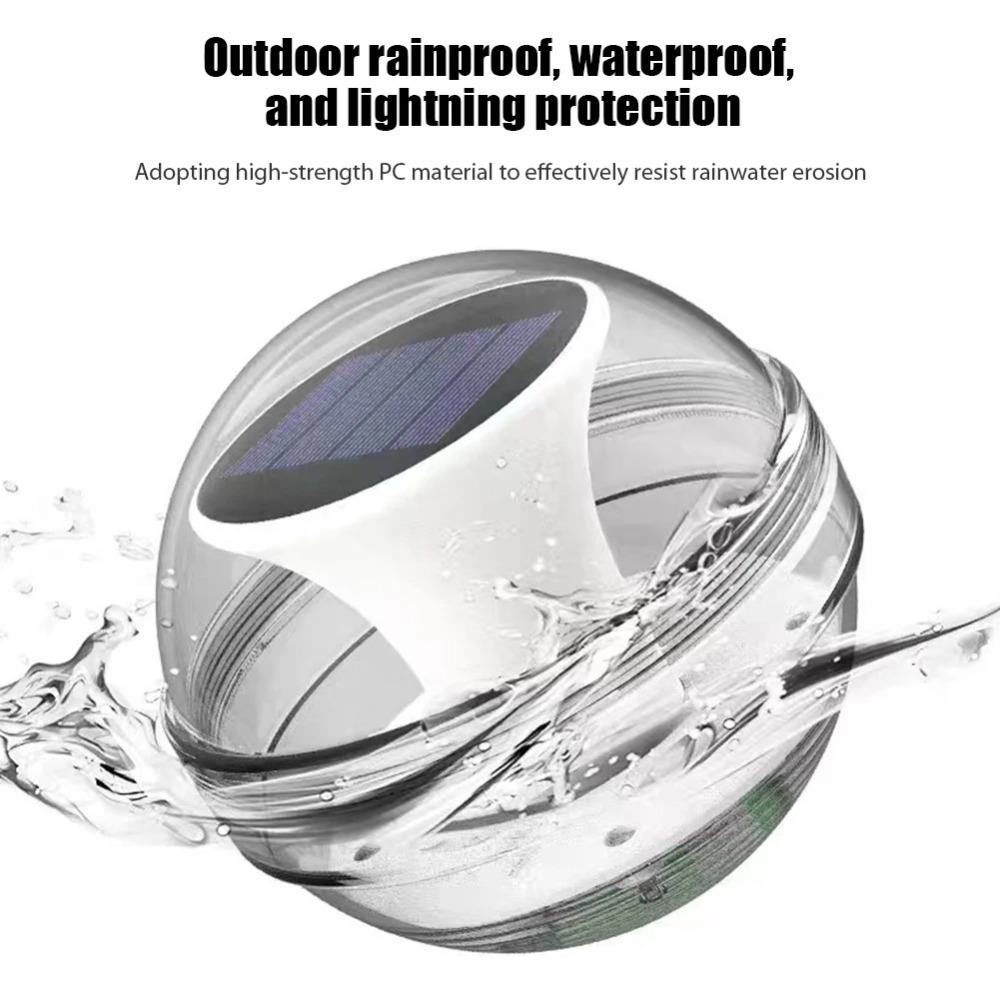 Солнечная плавающая лампа для воды, плавающий светильник для бассейна, меняющий цвет, ландшафтный светильник для бассейна, IP65, водонепроницаемый, работает до 12 часов, для плавательного бассейна