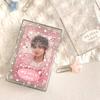 Cartoon Acrylic Photocard Storage Box Photo Cards Holder Idol Cards Storage Case Desk Accessiories Office Desk Card Organizer