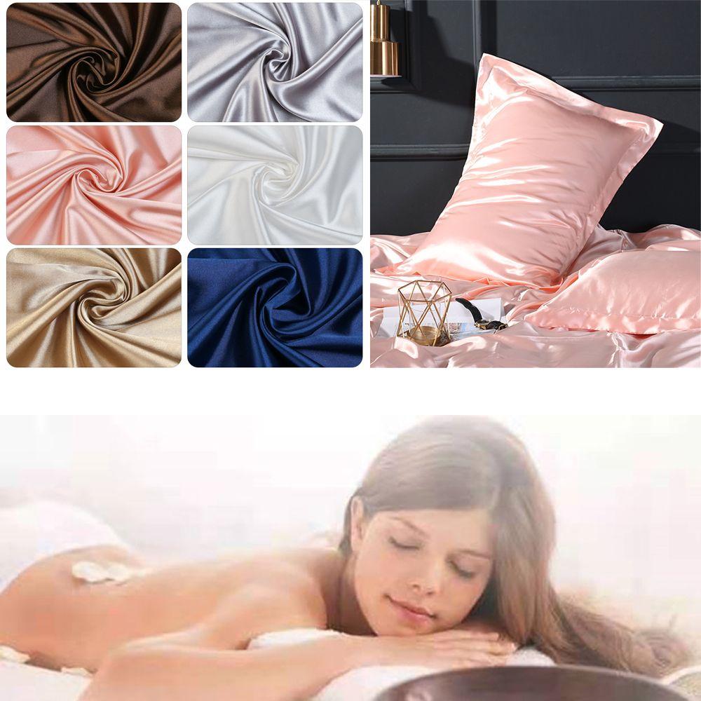 Мягкий Домашний Декор Приятная к коже Наволочка Чехол для подушки Наволочка из тутового шелка