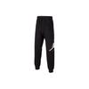 MJ Baseline Lace-Up Side Print Fleece Casual Knit Sports Pants Kids Pants Black FZ6362-010