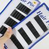 Черные Металлические Заколки в Корейском Стиле - Тонкие, Маленькие Зажимы для Всех Причесок
