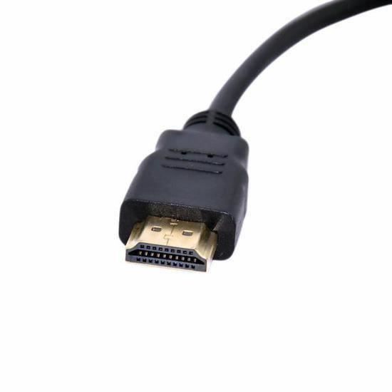 Adaptateur Hdmi Vers Vga, Subway1080P HDMI Mâle Vers VGA Femelle Video Convertisseur Adaptateur