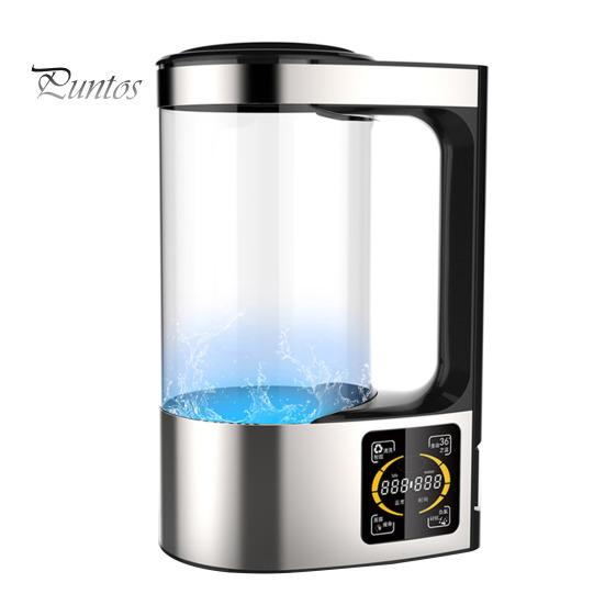 Генератор водородной воды на 2000 мл с подогревом при постоянной температуре, вилка стандарта США, чайник для приготовления водородной воды, уменьшающий воспаление