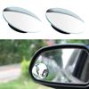 Car Rearview Mirror Clear View Convex Mirror 2 Pieces/Set 360 Wide Angle for Car Vehicle Side Blindspot Blind Spot