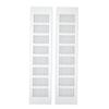 2 Pcs Air Vent Ventilation Grille Aluminium Alloy Rectangular Vent Plate for Cabinet Shoe Cabinet