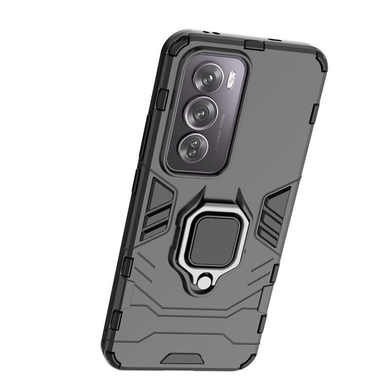 Для OPPO Reno 12 5G чехол противоударный бронированный металлический чехол-кольцо для OPPO Reno12 Reno 12 магнитный автомобильный держатель чехол для телефона