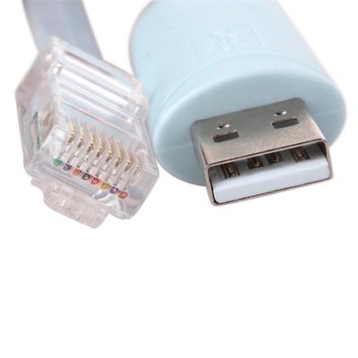 1 шт. Кабель-адаптер USB в RS232 последовательный в RJ45 CAT5 консольный для маршрутизаторов Cisco