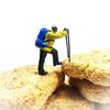 Реалистичная фигурка человека для хайкинга 1:Ручная роспись миниатюрных фигурок в масштабе 64 для диорам, реквизита, коллекционеров, фотографии