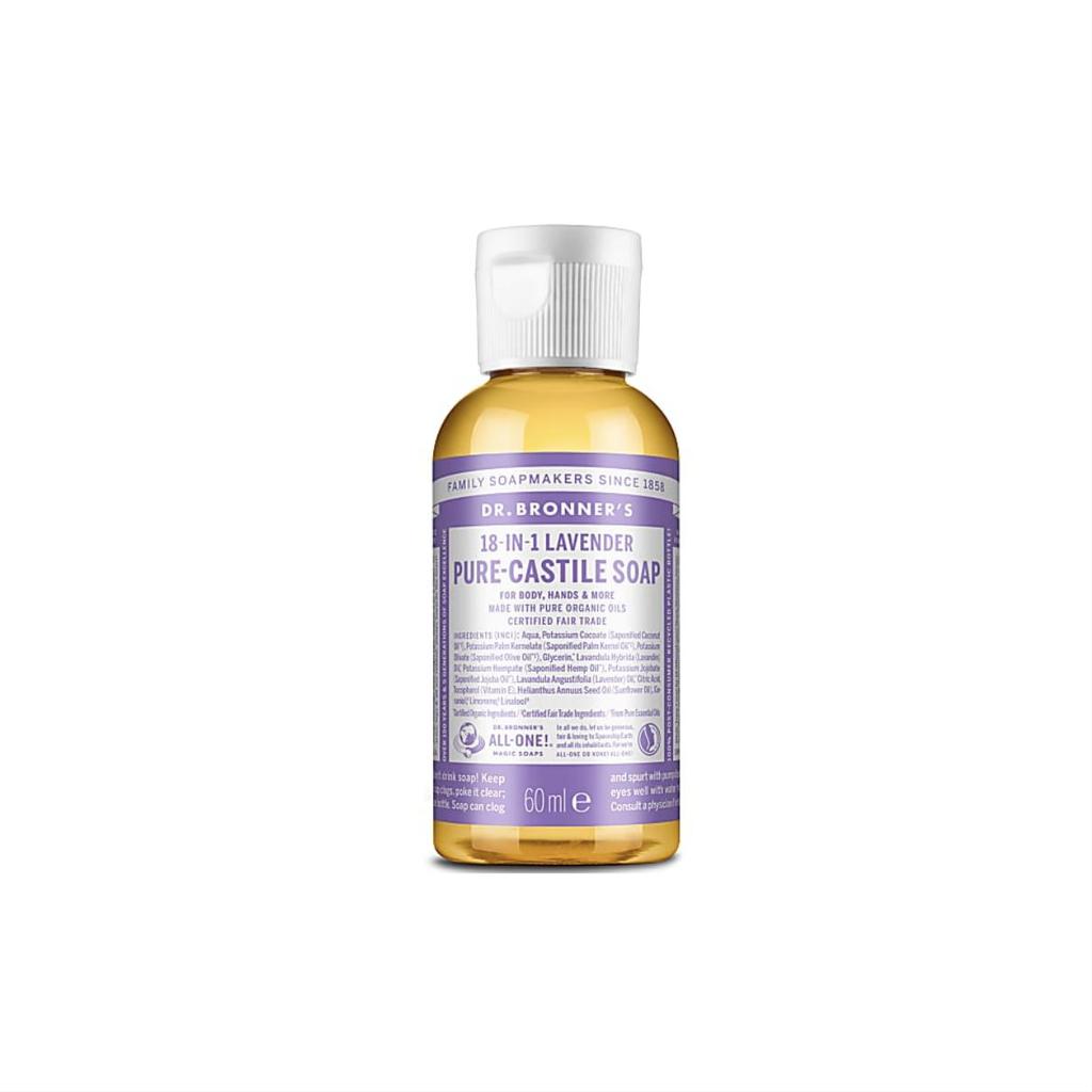 [Dr.Bronner's] Чистое кастильское мыло 60 мл 12 ароматов