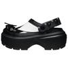 Wednesday X Stomp Clog Wednesday Addams Men Sneakers Black 210214-001