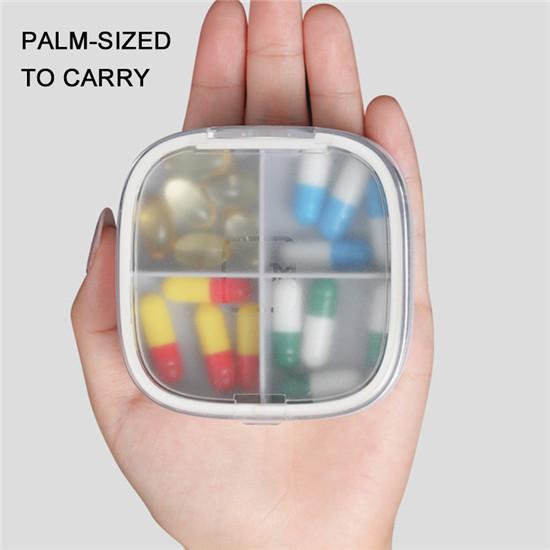 Портативные футляры для таблеток, ювелирные изделия, конфеты, коробка для хранения, витамины, лекарства, таблетницы, контейнер