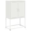 Highboard White 68.5 x 38.5 x 107 cm Steel