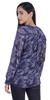 Moomaya Printed Women  S Button Down Shirt Long Sleeve Tshirt V-Neck Tunic