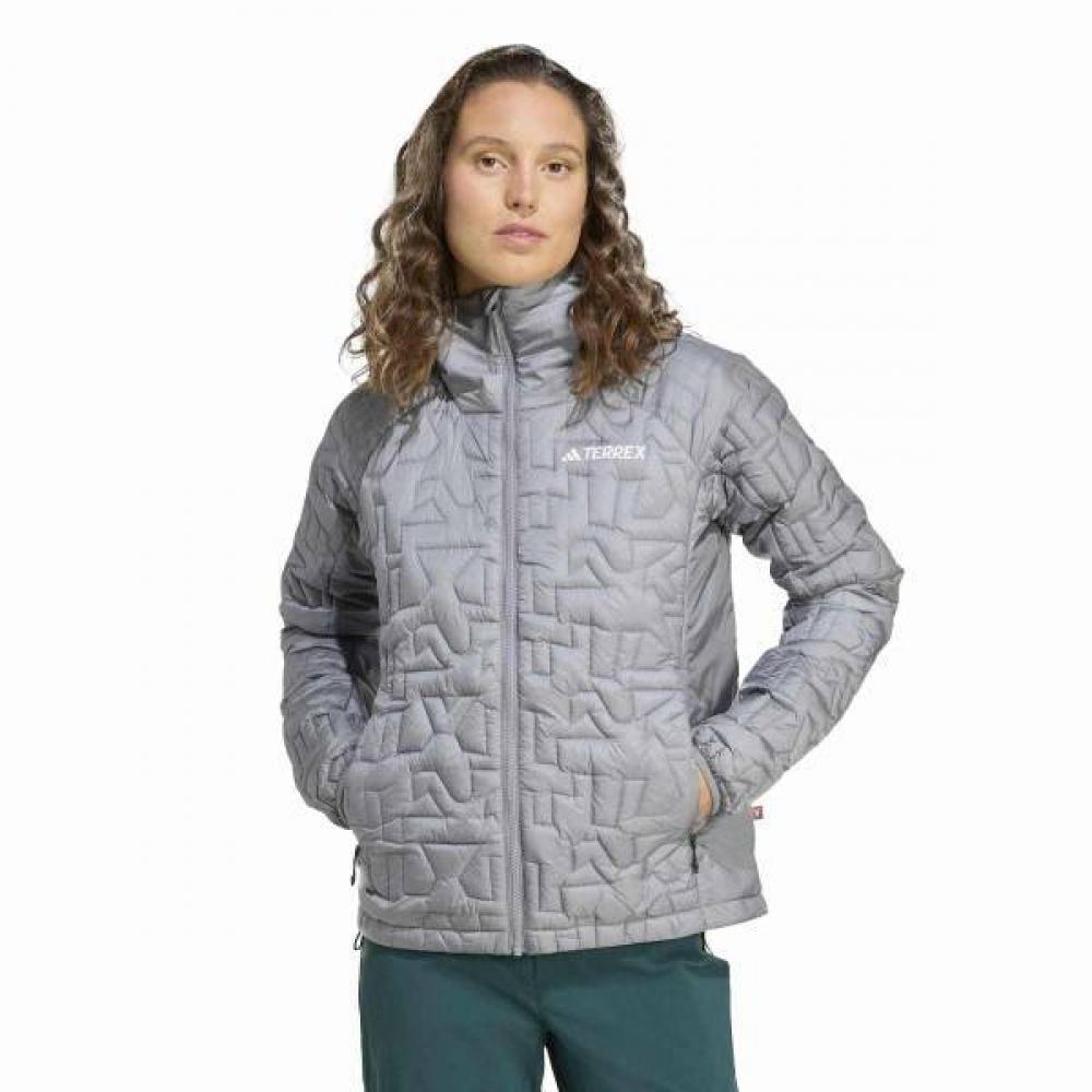 Adidas Women Insulated Hooded Jacket Terrex Expe Rior Primaloft