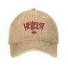 Hellfest Тяжелая Металлическая Музыка Повседневная Бейсболка Туризм Рыбалка Тракерская Кепка Летняя Горячая Распродажа Мужчины Женщины Классическая Кепка Snapback
