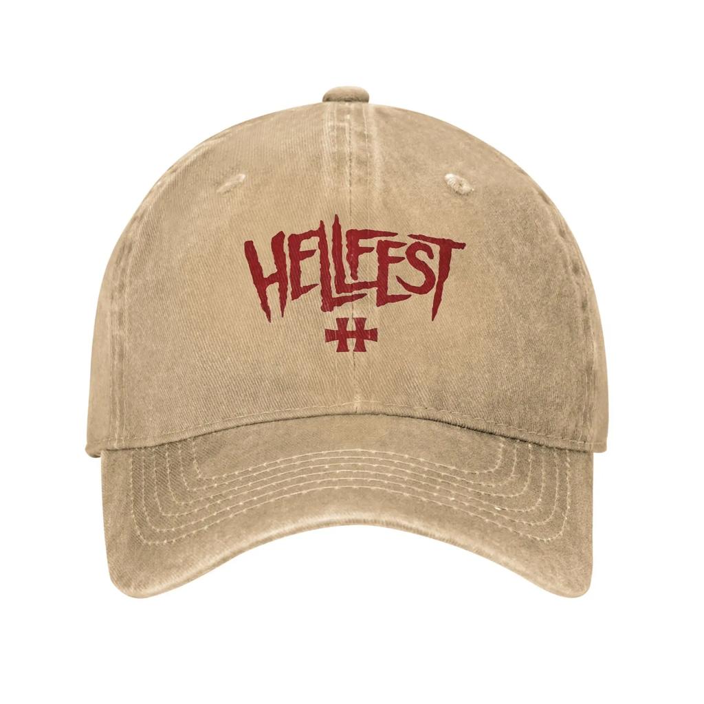 Hellfest Тяжелая Металлическая Музыка Повседневная Бейсболка Туризм Рыбалка Тракерская Кепка Летняя Горячая Распродажа Мужчины Женщины Классическая Кепка Snapback