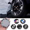 DECW8 4Pcs 56mm 60mm ABS Aluminum Wheel Center Hub Cap Badge For BMW E46 X3 G30 G01 F40 G05 G22 G06 Auto Exterior Tuning Accessories