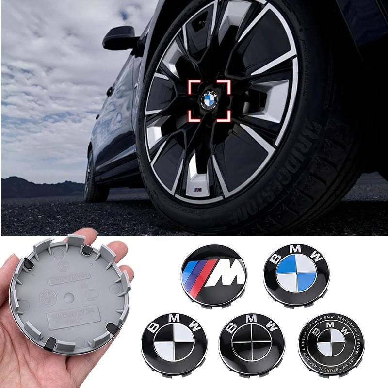 DECW8 4Pcs 56mm 60mm ABS Aluminum Wheel Center Hub Cap Badge For BMW E46 X3 G30 G01 F40 G05 G22 G06 Auto Exterior Tuning Accessories