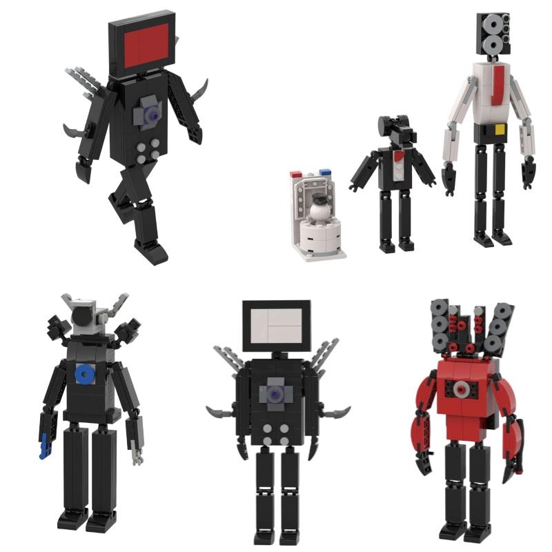 Mgw Лабиринт Ведьмы Пластиковый Конструктор Игрушка Скибиди Туалет Против Человека-Наблюдателя Горячая Игра