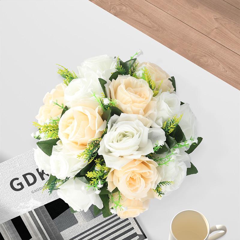 1 шт. Центральная композиция, украшения для стола, декор для направления движения, шар из роз, римская колонна, свадебный декор, красивый