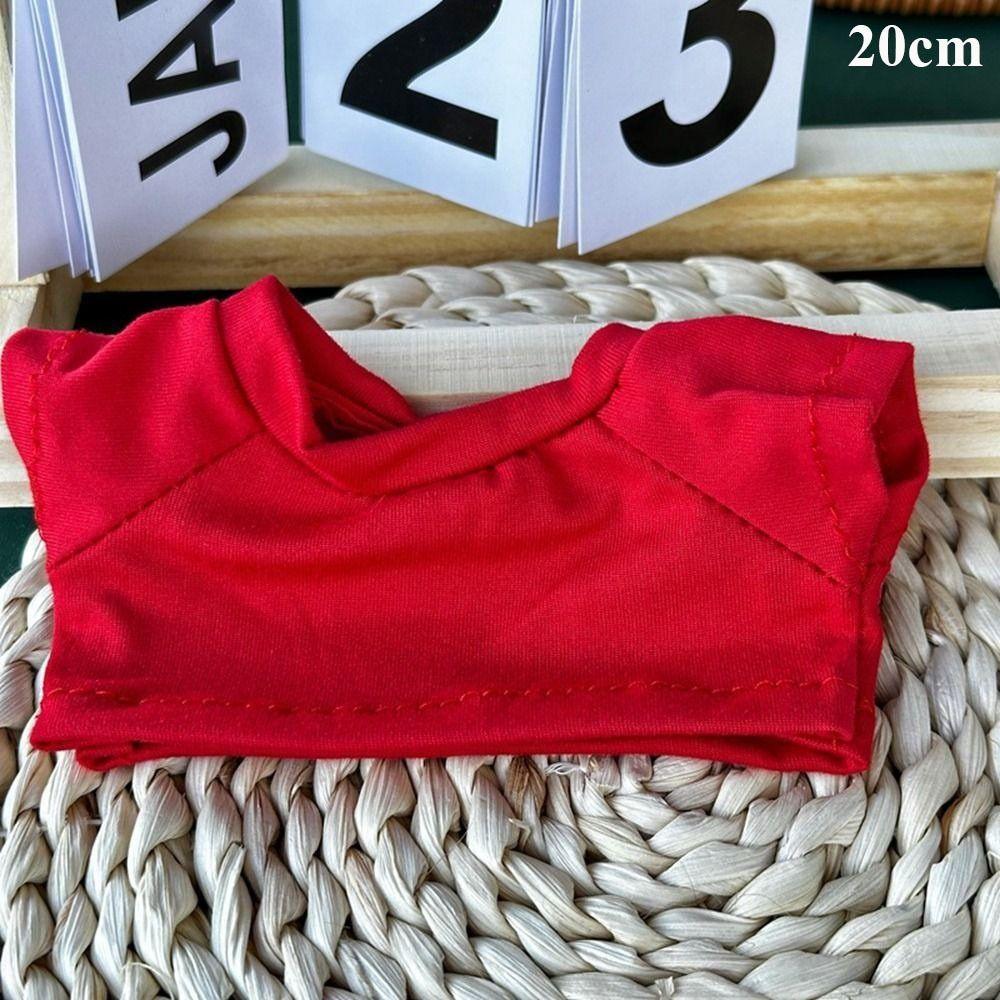 Fashion Style Cotton Doll Clothes Elastic Idol Doll Outfit  for 10/15/20cm Cotton Stuffed Dolls