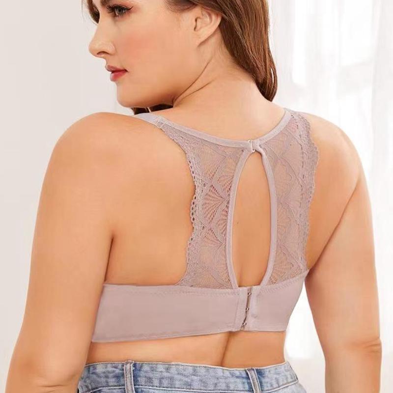 Женский бюстгальтер с полной чашкой размера плюс 44-50 DD E Cup, нижнее белье, красивое нижнее белье, бюстгальтер без косточек