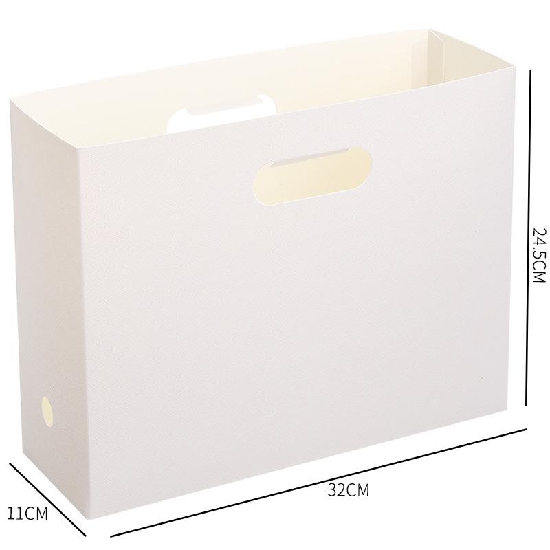 12x12 Office File Organizer Scrapbook Paper Storage Foldable Organizer Plastic Storage Paper Organizer Book Document Clip