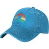 Oriole Bird Retro Sunset Baseball Cap Washed Cotton Adjustable Hat for Unisex