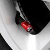 PEZN4 4pc Matte Textured Metal Valve Cover Car Tire Valve Cap Accessories For Citroen C1 C2 C3 Grand C4 Picasso C4L VTS C-ELYSEE DS