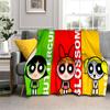 Милое одеяло с героями мультфильмов для девочек P-Powerpuff, мягкое одеяло для дома, спальни, кровати, дивана, пикника, путешествия, офиса, отдыха, одеяло, детское одеяло