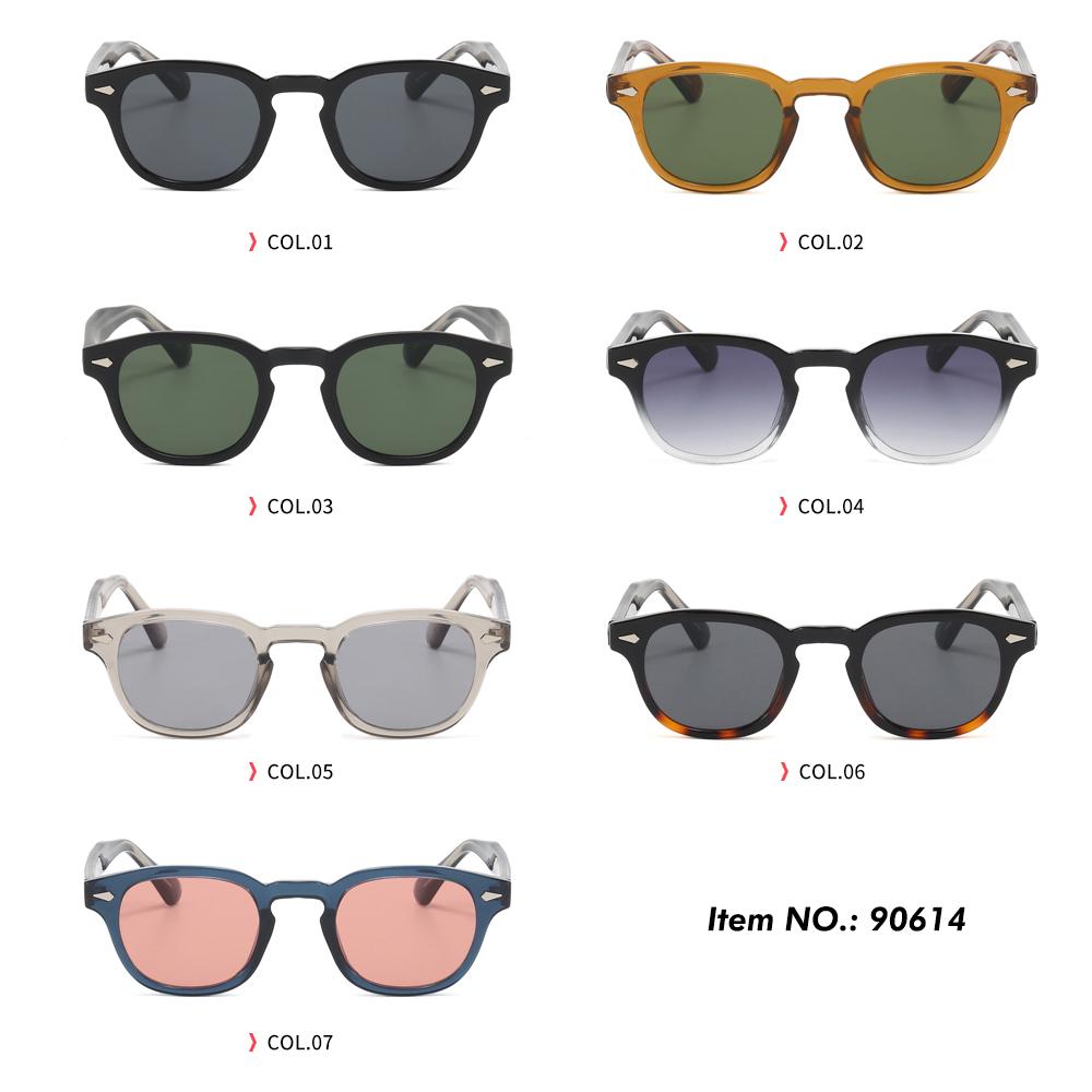 Superhot Eyewear 90614 Модные 2024 Ретро Винтажные Унисекс Круглые Солнцезащитные Очки для Улицы