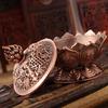 Creative Lotus Incense Smoke Cone Aroma Burner Holder Home Decor