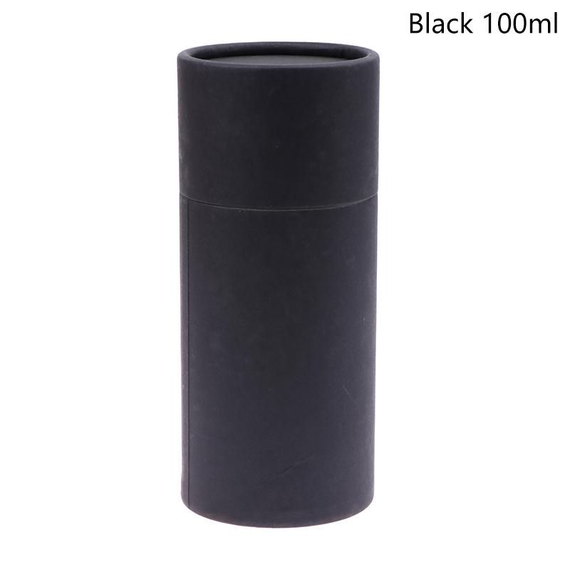 Круглая картонная подарочная коробка Упаковка для флаконов косметических эфирных масел Упаковка для помады Упаковка для духов Коробки из крафт-бумаги