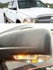 Габаритные фонари бокового зеркала, янтарный/белый для 2009-2014 Dodge Ram 1500 и 10-14 2500, указатель поворота переднего бокового зеркала/DRL 12 В