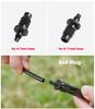 4/7mm Hose to 8/11mm Hose Waterstop Connectors Multi-Barbed Pipe End Plugs Garden Water Irrigation Tube End Caps 20/50/100Pcs