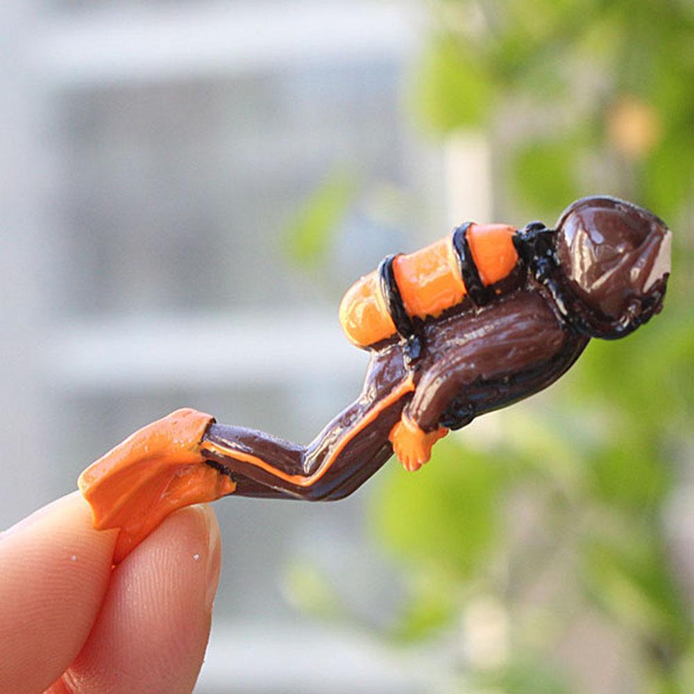 Scene Resin Ornament Toy Sea Explorer Oceans Decoration Micro Landscape 3D Model Action Figures Divers Figurine