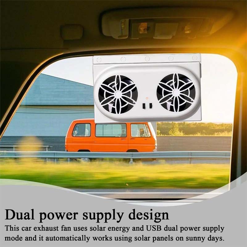 Новый автомобильный кулер на солнечной батарее, радиатор для окна, вытяжной вентилятор, автоматический радиатор для вентиляции воздуха, вентилятор для радиатора, система охлаждения для автомобиля