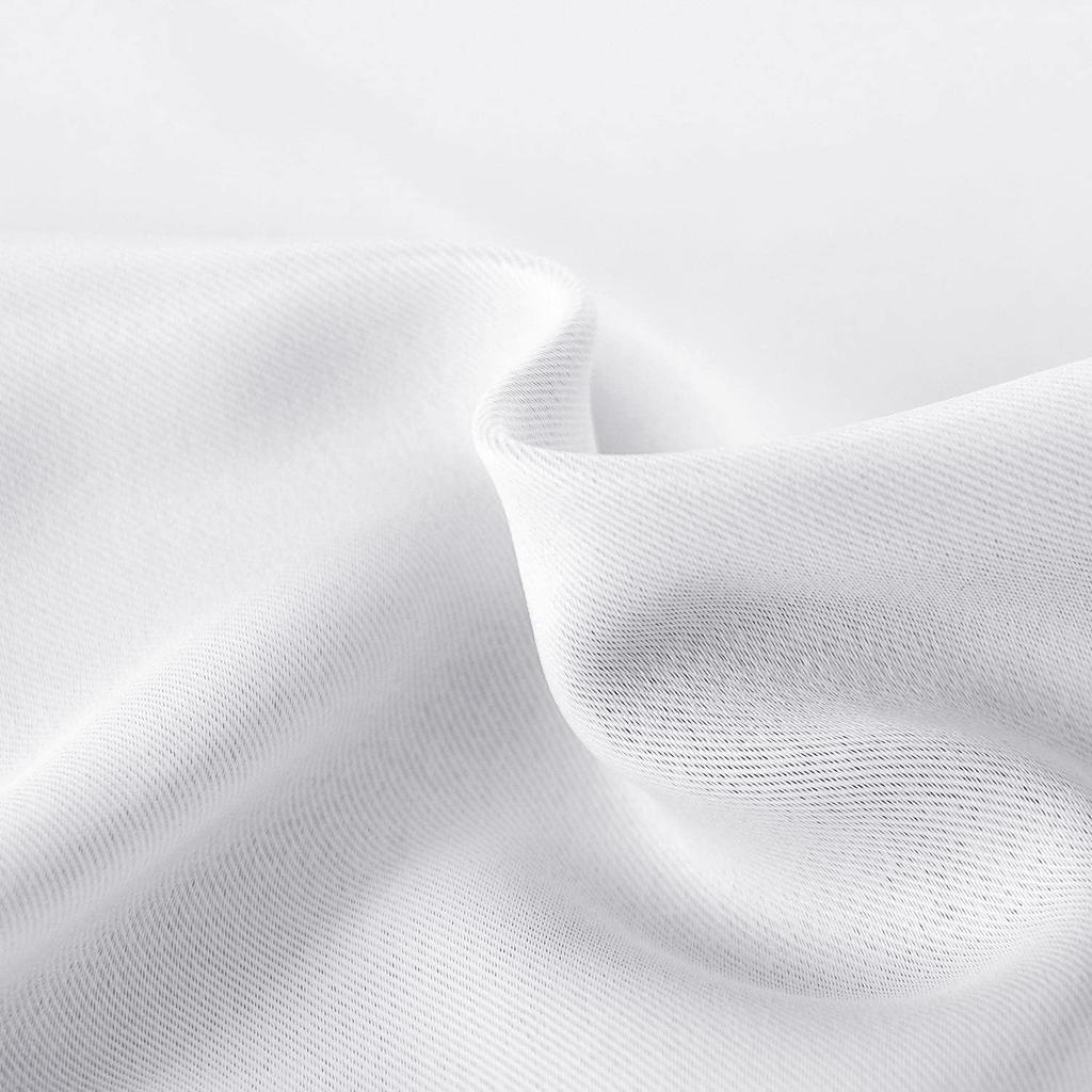 1 Panel Valance Curtains for Kitchen Rod Pocket Room Darkening Small Privacy Window Curtain for Kitchen Bathroom Bedroom Decor