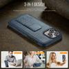 Магнитный держатель-ремешок на запястье для For Iphone 17 17air 16 Pro 15 14 Plus 13 12 Pro Max Подставка-ремешок Защитный чехол из ПУ-кожи