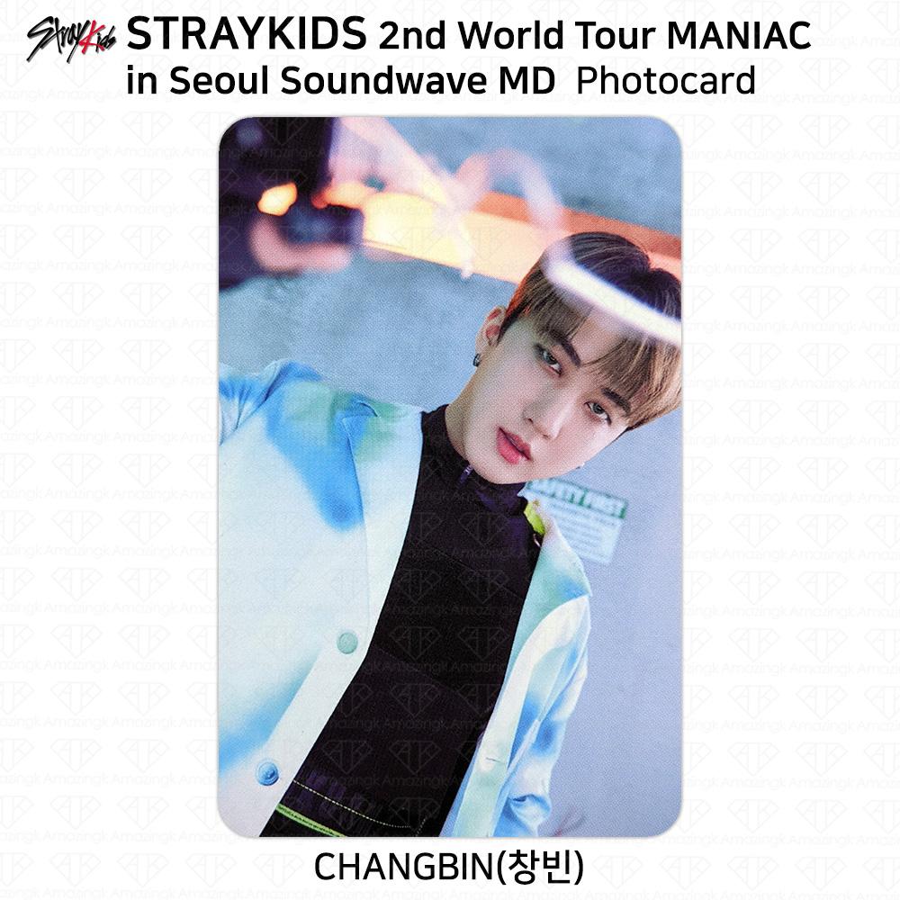 Stray Kids 2-й мировой тур MANIAC в Сеуле Фотокарточка Polaroid KPOP K-POP